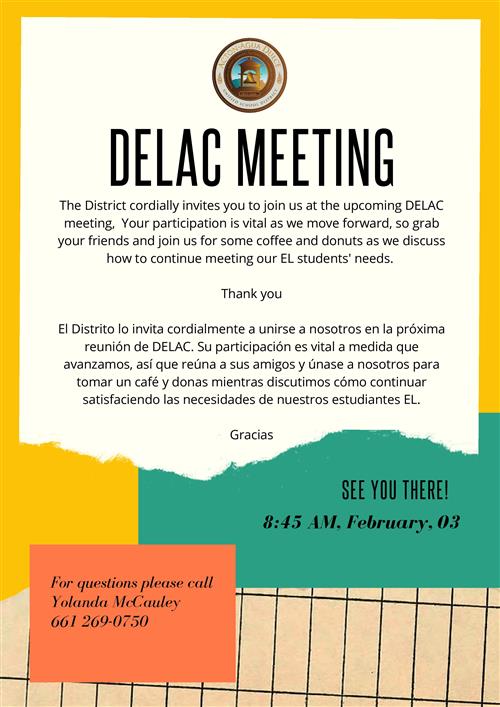 DELAC Feb 3